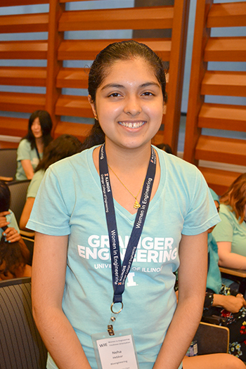 Bioengineering freshman Neha Hebbar.