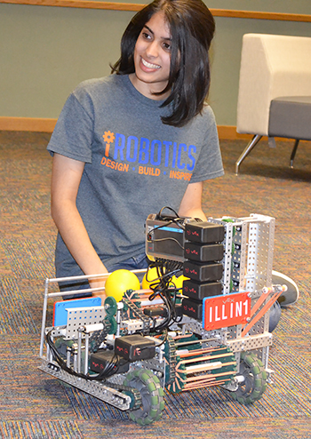 Avani Patel, iRobotics outreach coordinator