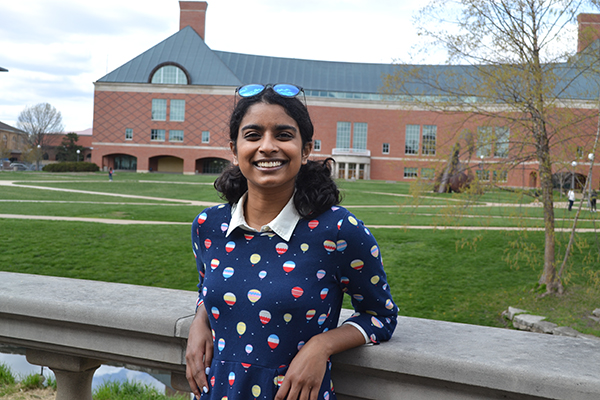 Aerospace Engineering senior Shivani Ganesh.<