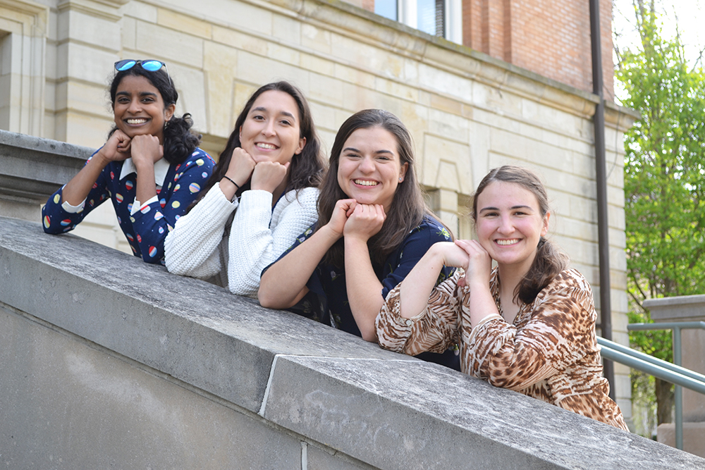 Shivani Ganesh, Berat Gulecyuz, Eugenia Maldonado, and Courtney Leverenz