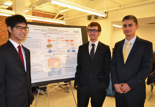 Team of students who worked on the Anerobic Digestion project.