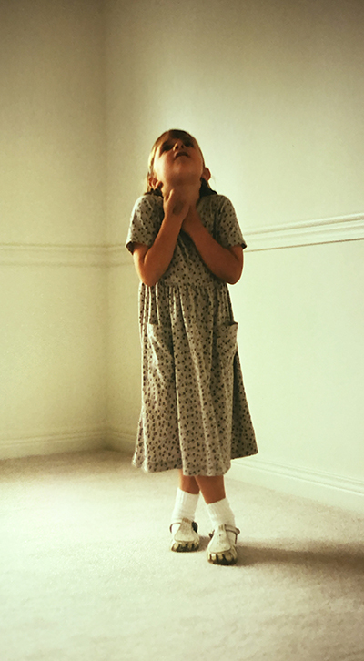 Carmen Paquette dancing as a little girl (Image courtesy of Carmen Paquette.)