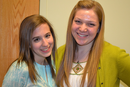 Maggie Witkowski and Allison Rogala