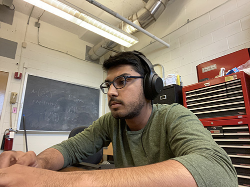 Sneh Pandya, a rising senior at Illinois majoring in Physics on the professional track, and double minoring in Math and Astronomy. (Image courtesy of Sneh Pandya.)
