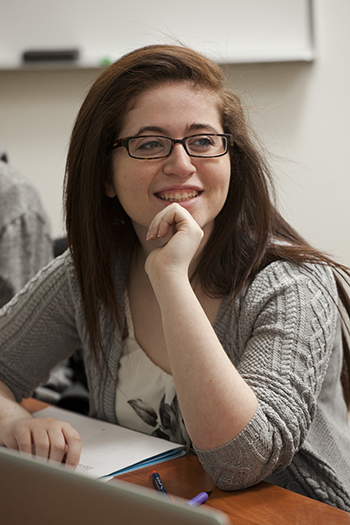 Amy Doroff when she was a student at <em> Illinois</em>. (Photo courtesy of <em> Illinois</em> College of Engineering)