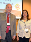 PI Roy Campbell and Masooda Bashir, one of the Co-PIs on the project, at the recent Digital Forensics workshop.