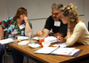 Middle School science teachers at iRISE workshop.