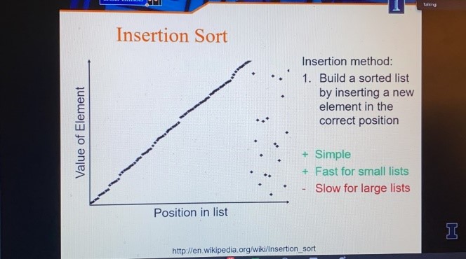 Goddard showed the participants a presentation on some of the most common algorithms used by computers.