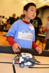4H robotics club member competes at Robotics Competition