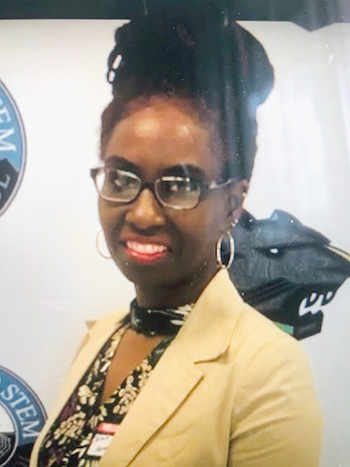 Tasha Henderson, the Englewood STEM High School Early College and STEM Program Manager. (Image courtesy of Tasha Henerson. 