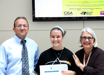 Rashid Bashir, Juliana Trach, and Lizanne DeStefano